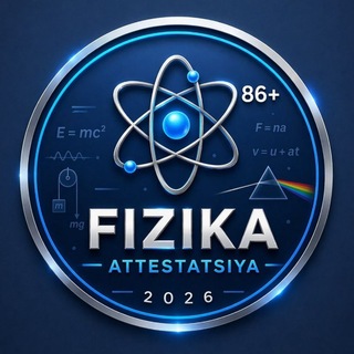 Telegram profile photo for | •Fizika Attestatsiya 2026