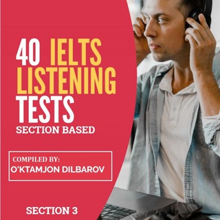 Telegram profile photo for 40 IELTS LISTENING TEST