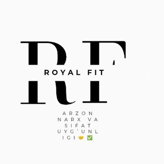 Telegram profile photo for ROYAL FIT 🇺🇿