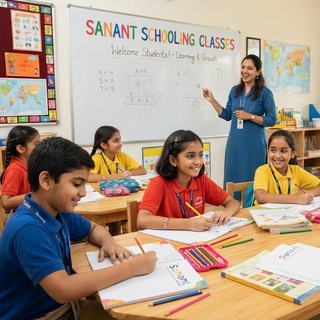 Telegram profile photo for SANANT SCHOOLING CLASSES