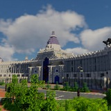 Telegram profile photo for Tatarstan builds BRICS cities || Татарстан строит города БРИКС | Minecraft tournament