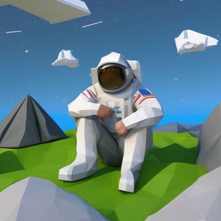 Telegram group profile photo for Промптинг: Изучай, создавай и зарабатывай