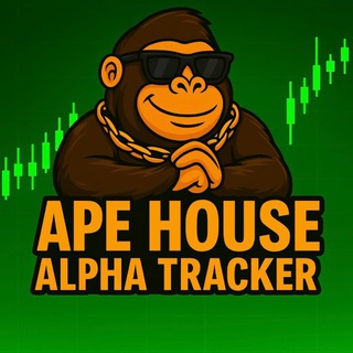 Telegram profile photo for APE HOUSE ALPHA TRACKER