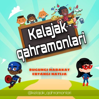 Telegram profile photo for KELAJAK QAHRAMONLARI |UYDA QOLING!