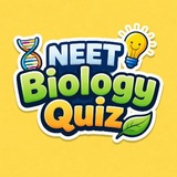 Telegram profile photo for NEET Biology MCQ
