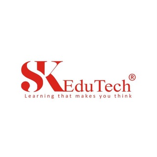 Telegram profile photo for SK EduTech® “Learning That Makes You Think..”™️
