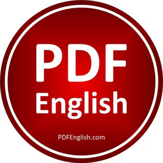Telegram profile photo for PDF English