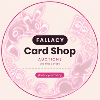 Telegram profile photo for Fallacy’s Card Shop