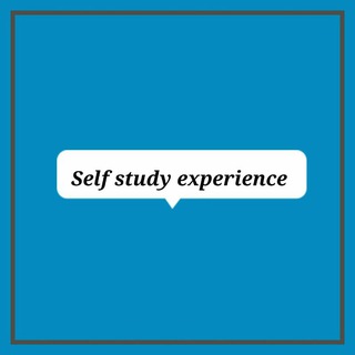 Telegram profile photo for Self study experience