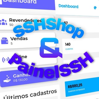 Telegram profile photo for SSHShop / PainelSSH