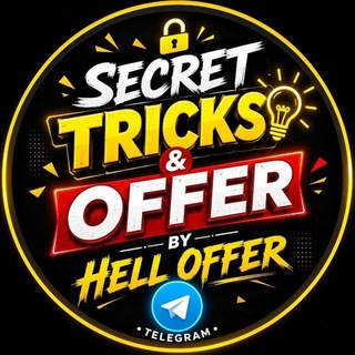 Telegram profile photo for Secret trick & Offer by hell offer