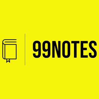 Telegram profile photo for 99Notes IAS