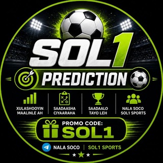 Telegram profile photo for ๐ฏSOL1 PREDICTION ๐ฏ