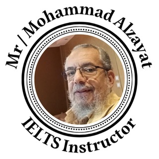 Telegram profile photo for IELTS with Mr/Mohammad Alzayat