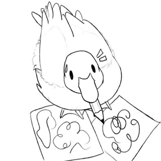Telegram profile photo for can't sleep, must draw ponies