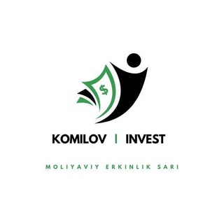 Telegram profile photo for KOMILOV | INVEST