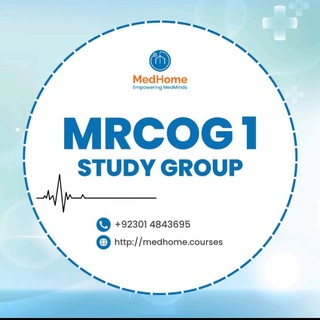 Telegram group profile photo for MRCOG 1 STUDY GROUP | MedHome