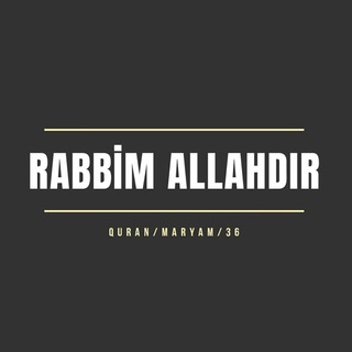 Telegram profile photo for RABBİM ALLAHDIR