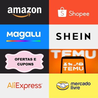 Telegram profile photo for SHOPEE, MERCADO LIVRE, SHEIN, TEMU, ALIEXPRESS, AMAZON, MAGALU,