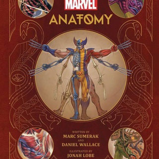 Telegram profile photo for Marvel Anatomy - A Scientific Study of the Superhuman - comic