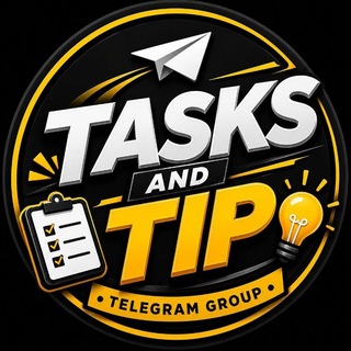 Telegram group profile photo for Tasks And Tip