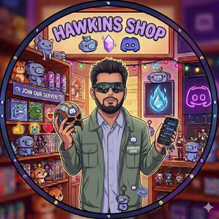 Telegram profile photo for Hawkins Shop