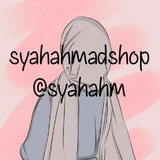 Telegram profile photo for SYAHAHMADSHOP 🛍️