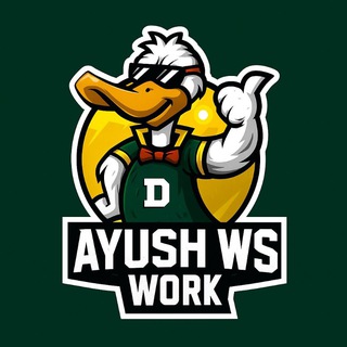 Telegram profile photo for AYUSH WS WORK πΈ