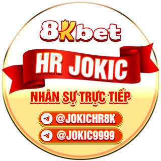 Telegram profile photo for TUYỂN DỤNG 8KBET - HR JOKIC
