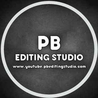 Telegram profile photo for PB EDITING STUDIO