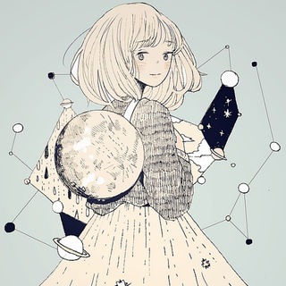Telegram profile photo for astro geeks | гороскоп и таро