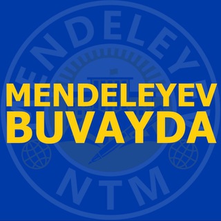 Telegram profile photo for MENDELEYEV BUVAYDA