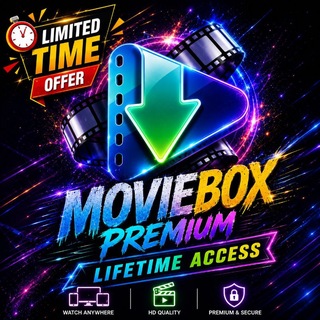 Telegram group profile photo for Moviebox Premium for Lifetime Access