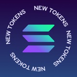 Telegram profile photo for Solana New Tokens ⚡️