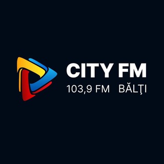 Telegram profile photo for 𝗖𝗜𝗧𝗬 𝗙𝗠 👉 103.9 FM Bălți