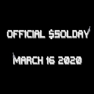 Telegram profile photo for SOLDAY CTO - Portal