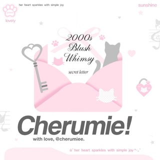 Telegram profile photo for 𝒞herumie : open apprem, teleprem, stars, robux, jaspin & nokos ♡
