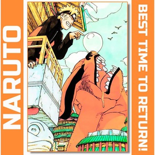Telegram profile photo for Naruto: Best time to return!