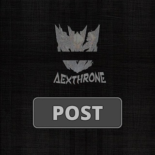 Telegram profile photo for POST AEXTHRONE