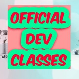 Telegram profile photo for Official Dev classes