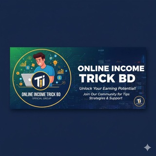 Telegram profile photo for Online Income Trick BD