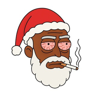 Telegram profile photo for Black Santa Coin