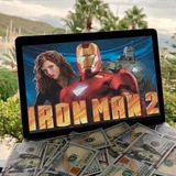 Telegram profile photo for Слот Iron Man 2 - играть на деньги | Промокод AVIALUC500