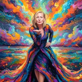 Telegram profile photo for Светлана Абдурахимова| Проводник красоты через ЦВЕТ🎨