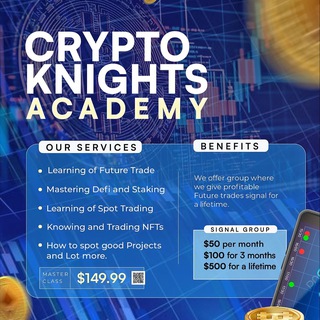 Telegram profile photo for CRYPTO in reach (Kryptoknights Acad)