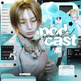 Telegram profile photo for ⌞ podcast ⌝ 📬 ݁ 𓈒
