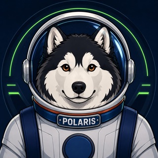 Telegram profile photo for Polaris the Husky
