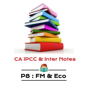 Telegram profile photo for P6A Financial Management FM : CA Inter Notes