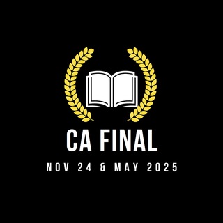 Telegram profile photo for CAFinal 2026 Group