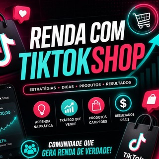 Telegram profile photo for RENDA EXTRA COM TIKTOKSHOP